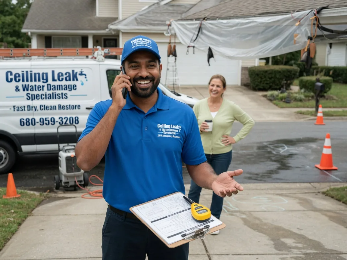 Ceiling Leak Cleanup Herndon, WV FAQs